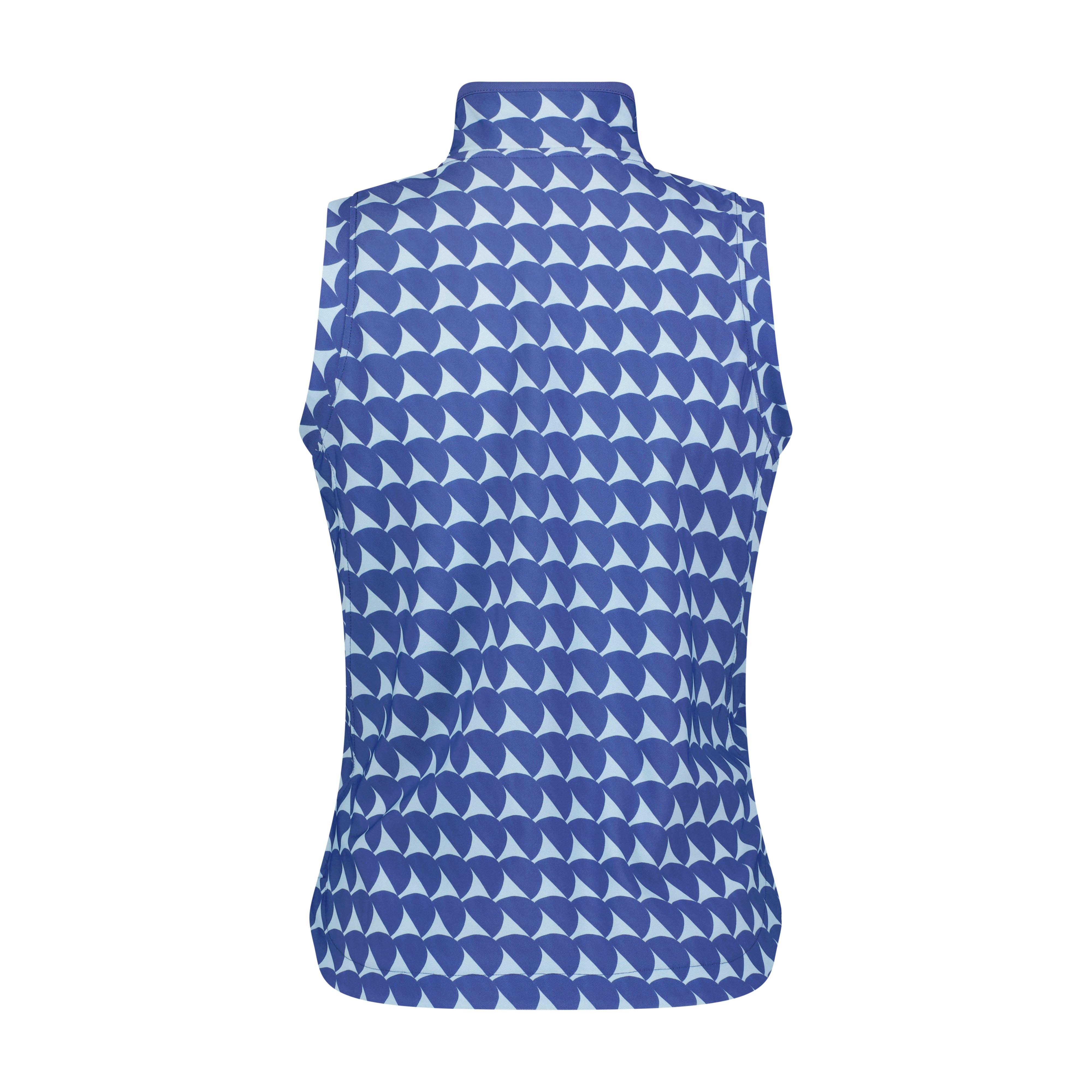 Women's Printed Essential Sleeveless Polo