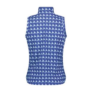 Women's Printed Essential Sleeveless Polo PRO SHOP