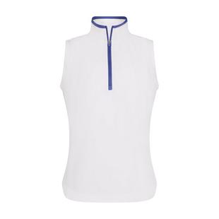 Women's Solid Essential Sleeveless Polo PRO SHOP