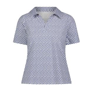 Polo à coupe ajustée pour femmes