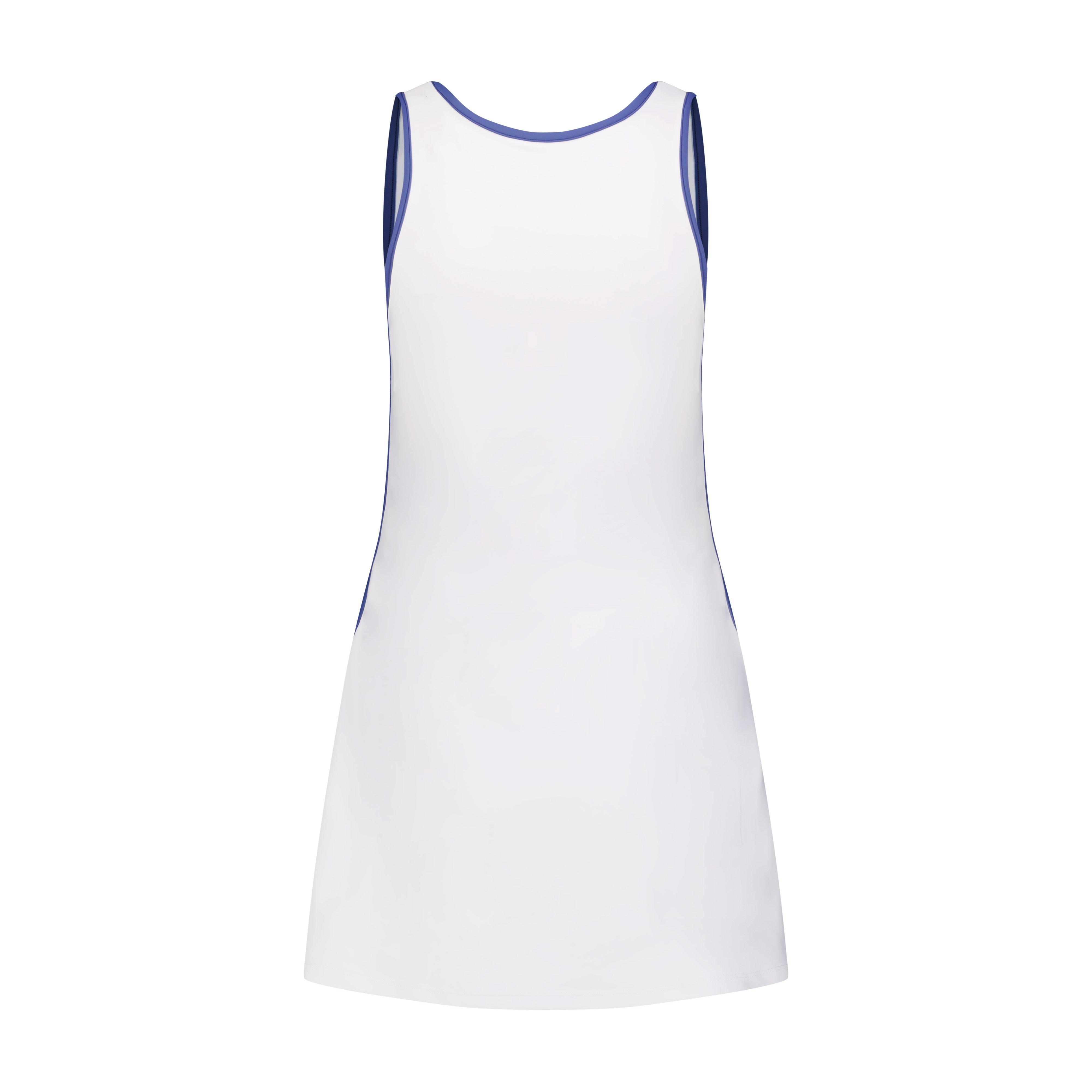 Women's Seamed Colourblock Sleeveless Dress