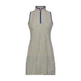 Women's Printed Zip Sleeveless Dress PRO SHOP