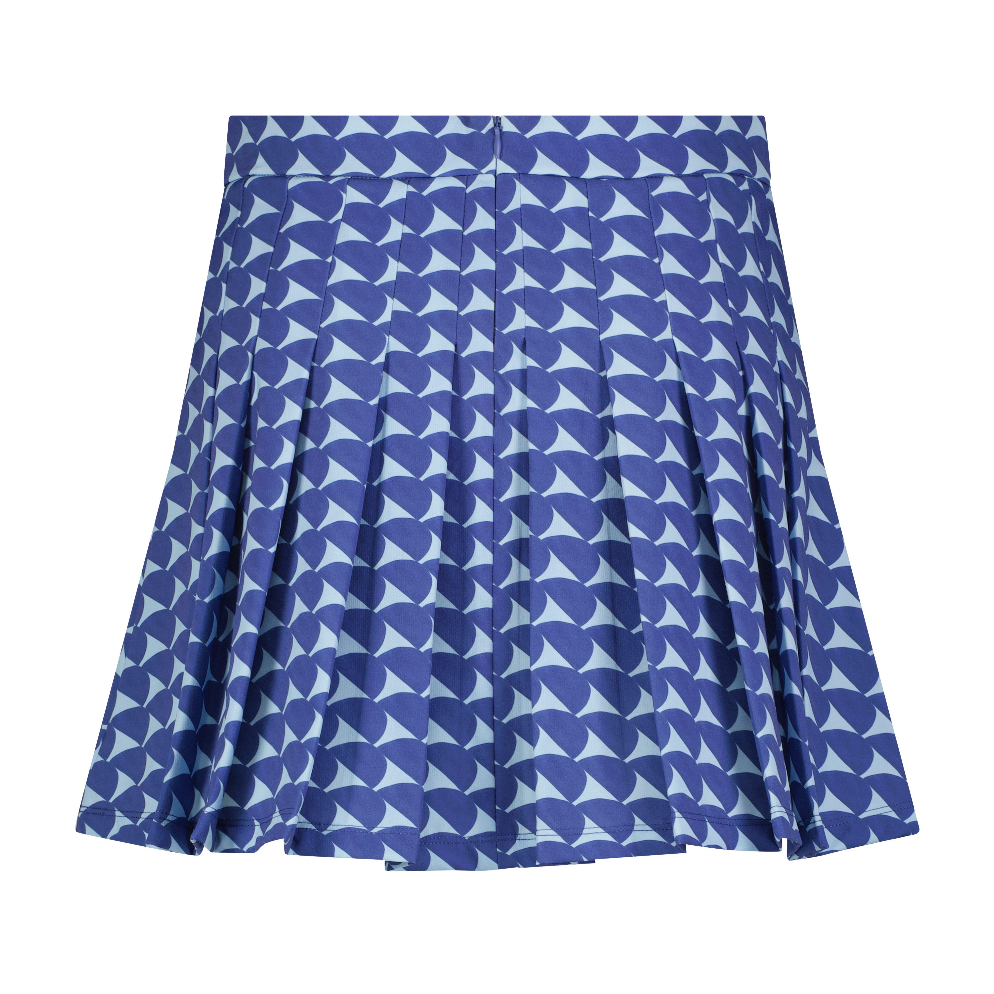 Women's Printed Pleated Skirt