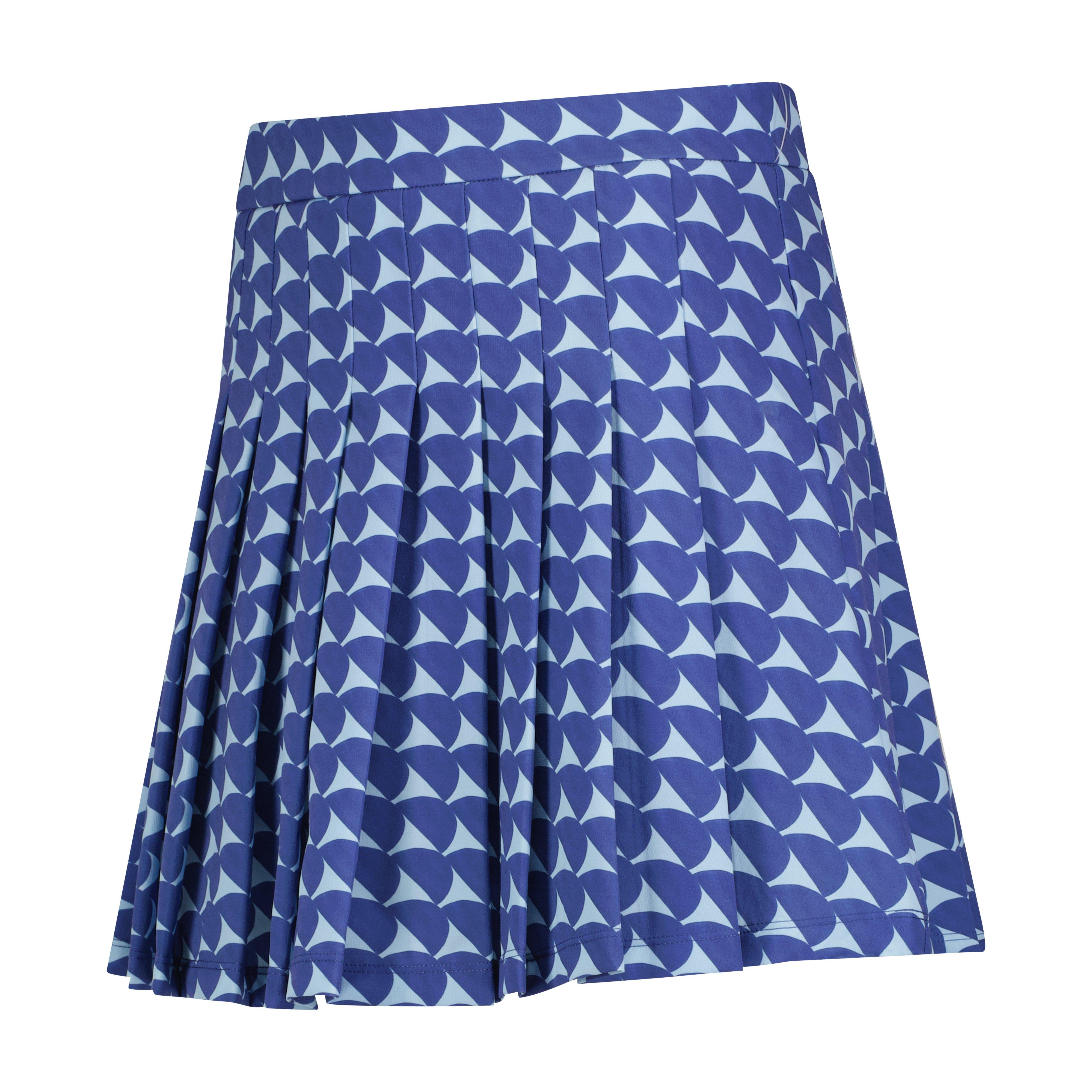Women's Printed Pleated Skirt