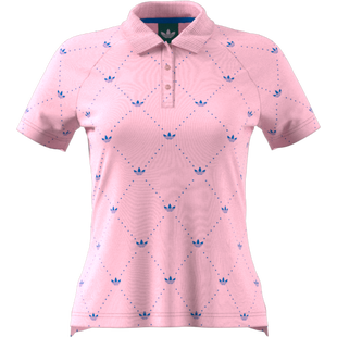 Women's Originals Printed Trefoil Short Sleeve Polo ADIDAS