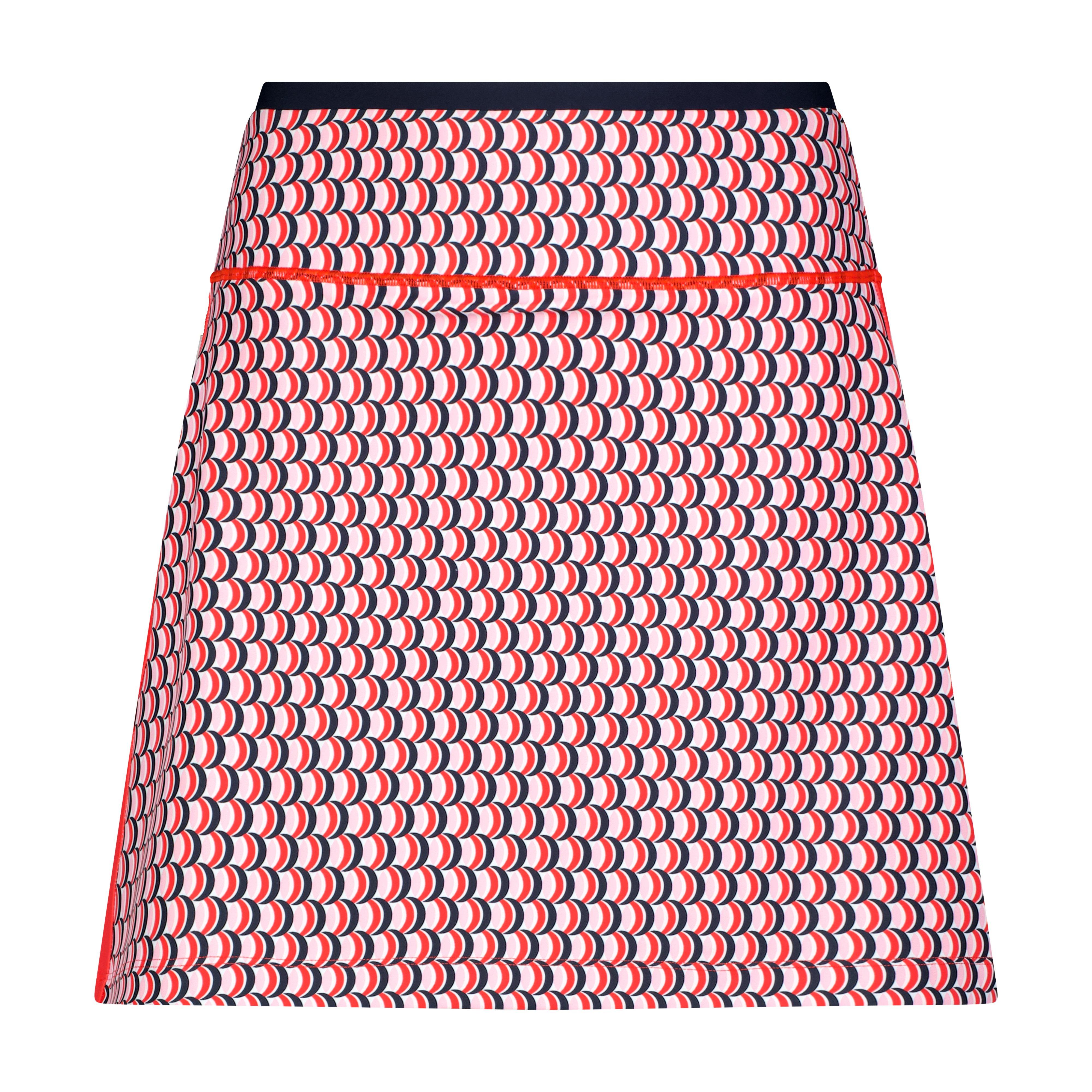 Women's Printed Tee Off Tipped Skort