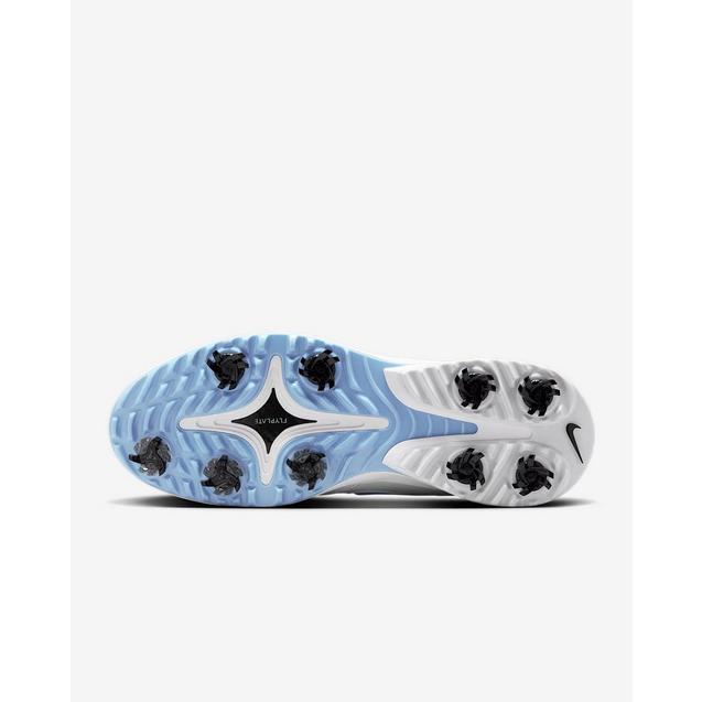 シューズ(男性用) Nike Air Zoom Victory Tour 4 Men's Victory Tour 4 Spiked Golf Shoe - White/Blue | NIKE