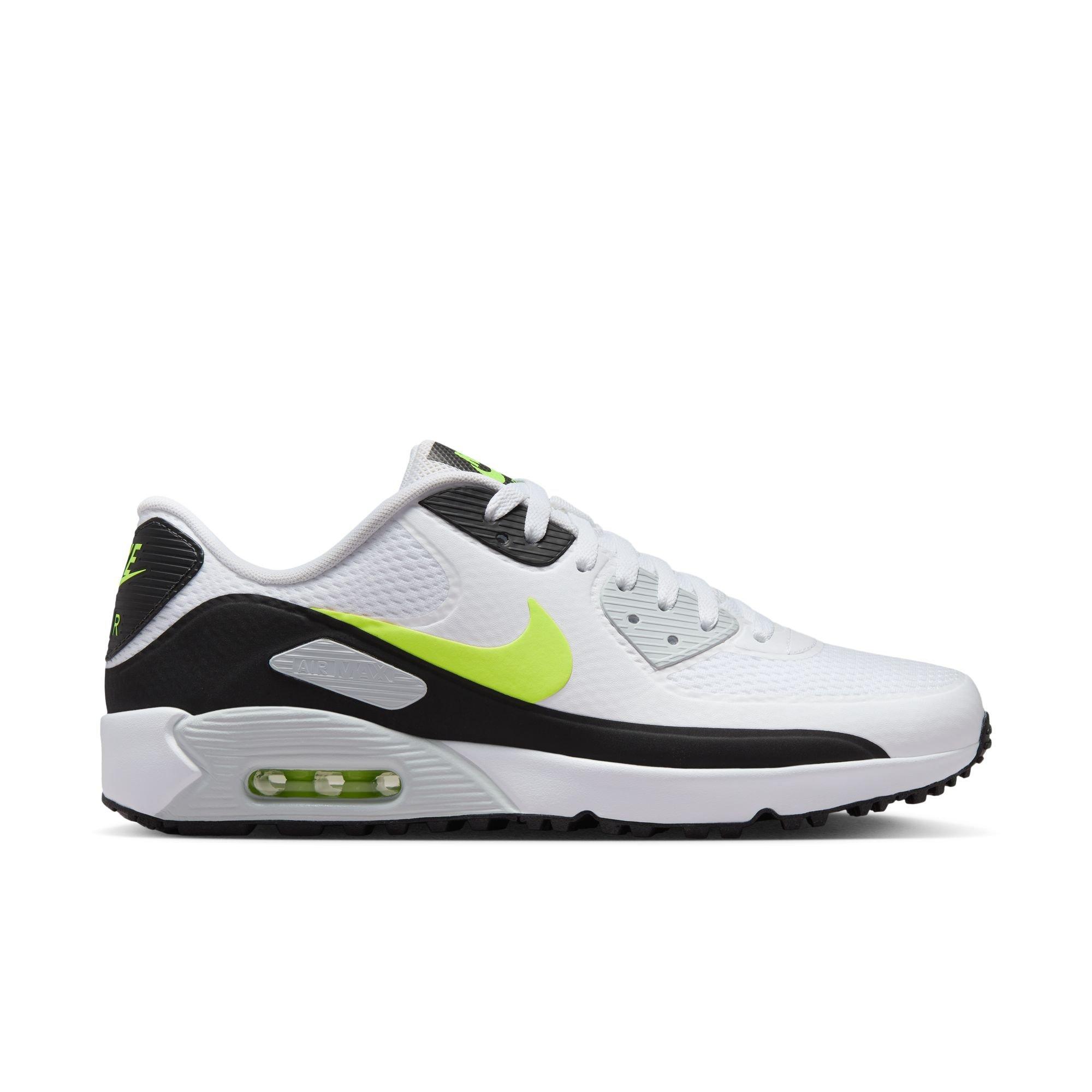 Prior Generation Air Max 90 Spikeless Golf Shoe White/Black