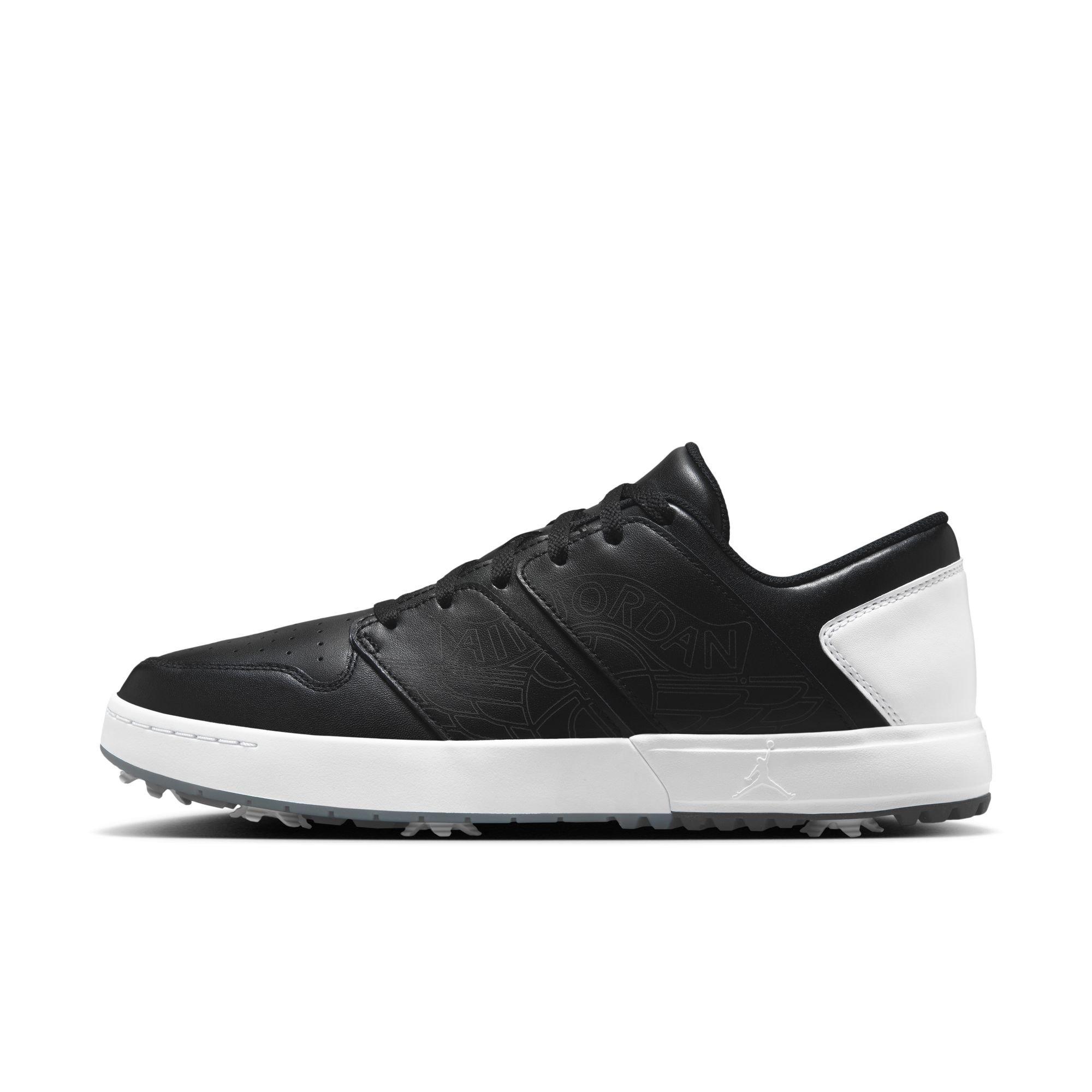 Prior Generation - Jordan NU Retro Low G Spiked Golf Shoe Black/White