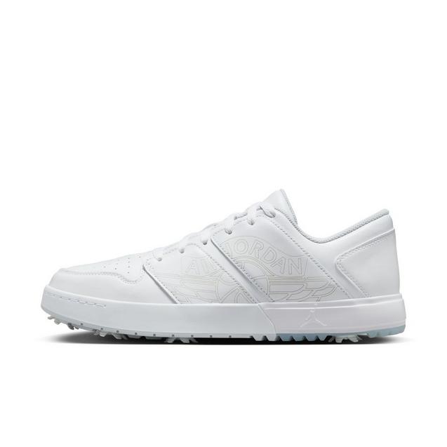 Chaussure Jordan NU Retro Low G à crampons - Blanc