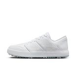 G&eacute;n&eacute;ration Pr&eacute;c&eacute;dente - Chaussure Jordan NU Retro Low G &agrave; crampons - Blanc