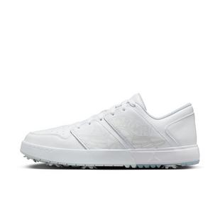 Prior Generation - Jordan NU Retro Low G Spiked Golf Shoe - White JORDAN
