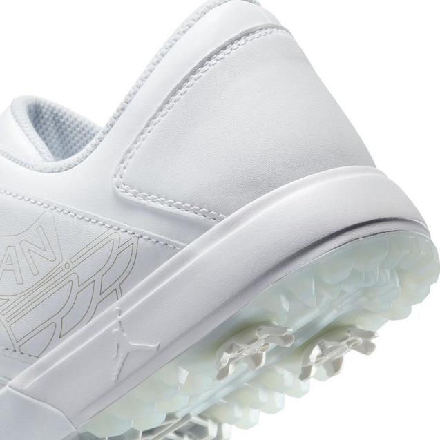 Jordan NU Retro Low G Spiked Golf Shoe - White | NIKE | Golf