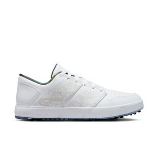 Prior Generation - Jordan NU Retro Low G Spiked Golf Shoe - White/Multi JORDAN