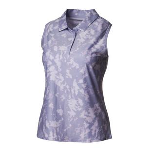 Women's Dri-Fit Victory Print Sleevless Polo NIKE