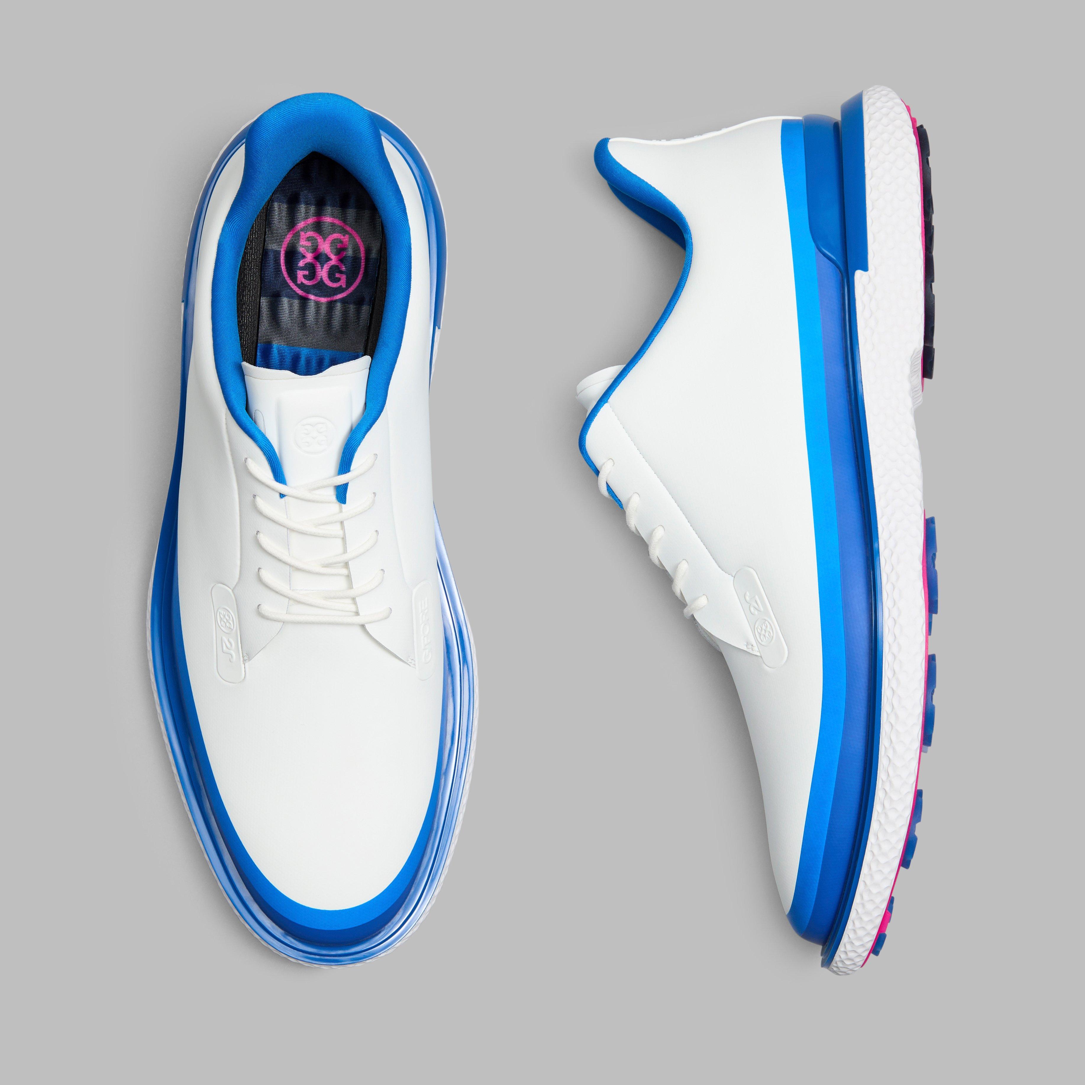 Men's Gallivan2r TPU Tuxedo Spikeless Golf Shoe - White/Blue