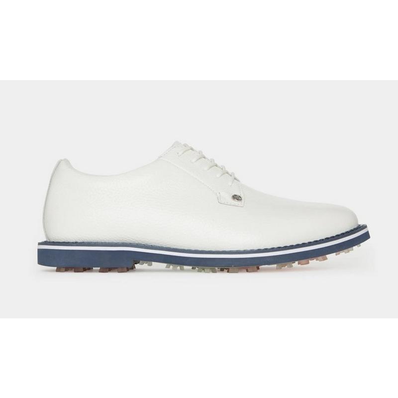Men's Classic Full Grain Leather Gallivanter Spikeless Golf Shoe - White