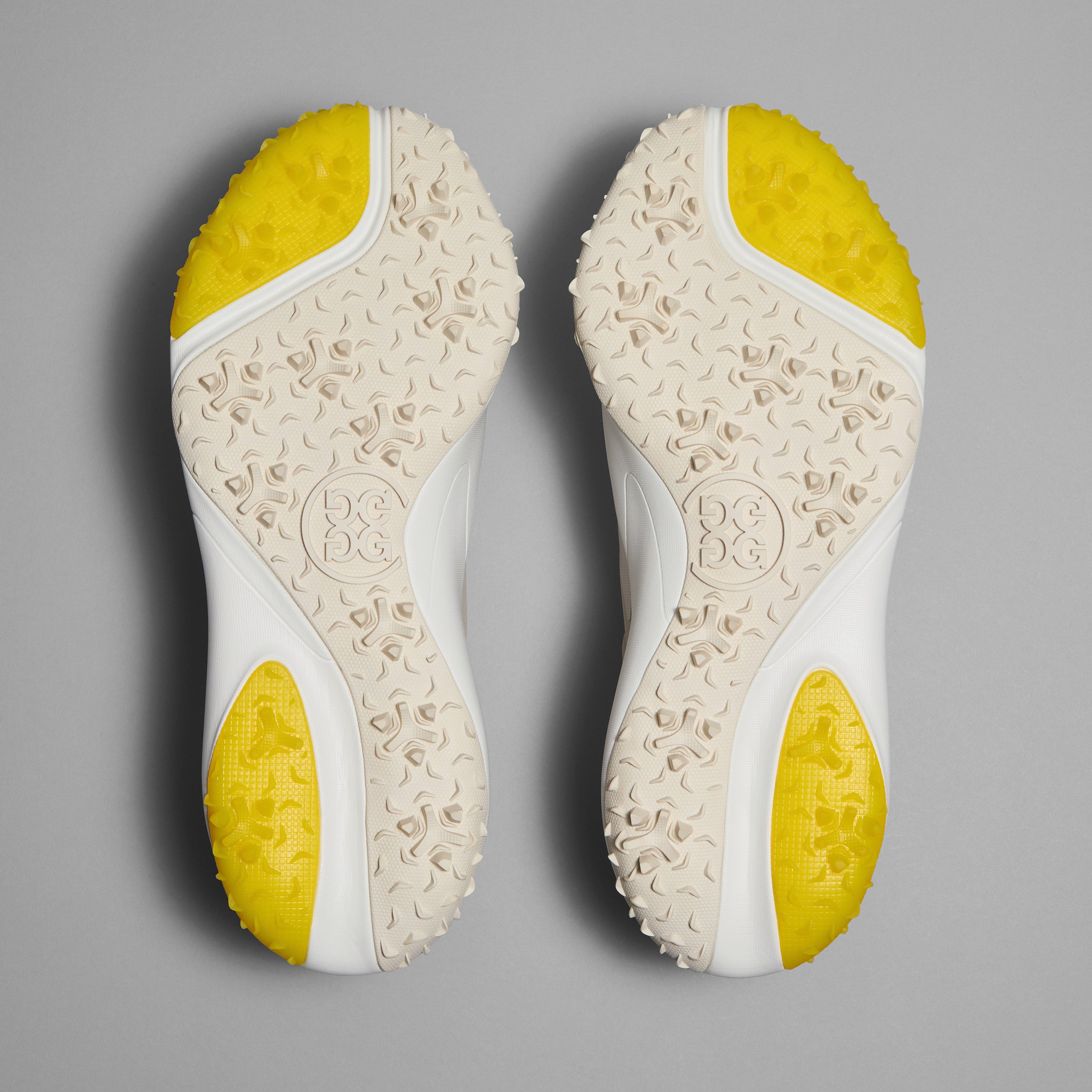 Men's G/18 Spikeless Golf Shoe - Beige/Yellow