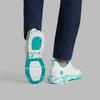 Men's MG4+ Spikeless Golf Shoe - White/Teal