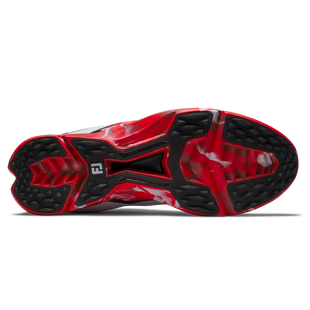 Men's Canada Fuel Spikeless Golf Shoe - White/Red FOOTJOY