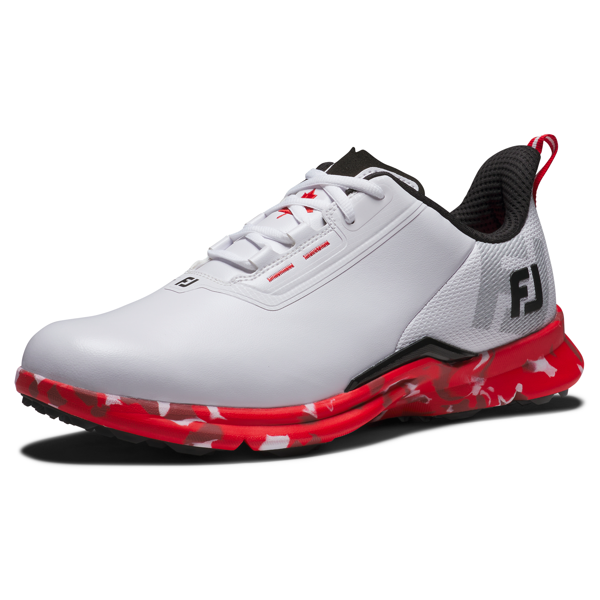 Men's Canada Fuel Spikeless Golf Shoe - White/Red