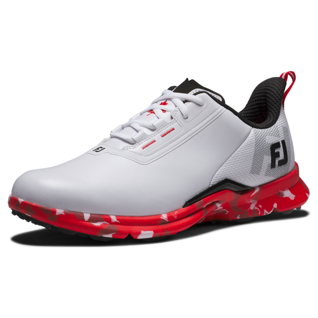 Men's Canada Fuel Spikeless Golf Shoe - White/Red | FOOTJOY | Golf