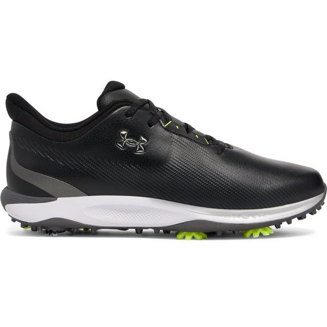 Prior Generation - Men's Drive Fade Spiked Golf Shoe - Black UNDER ARMOUR