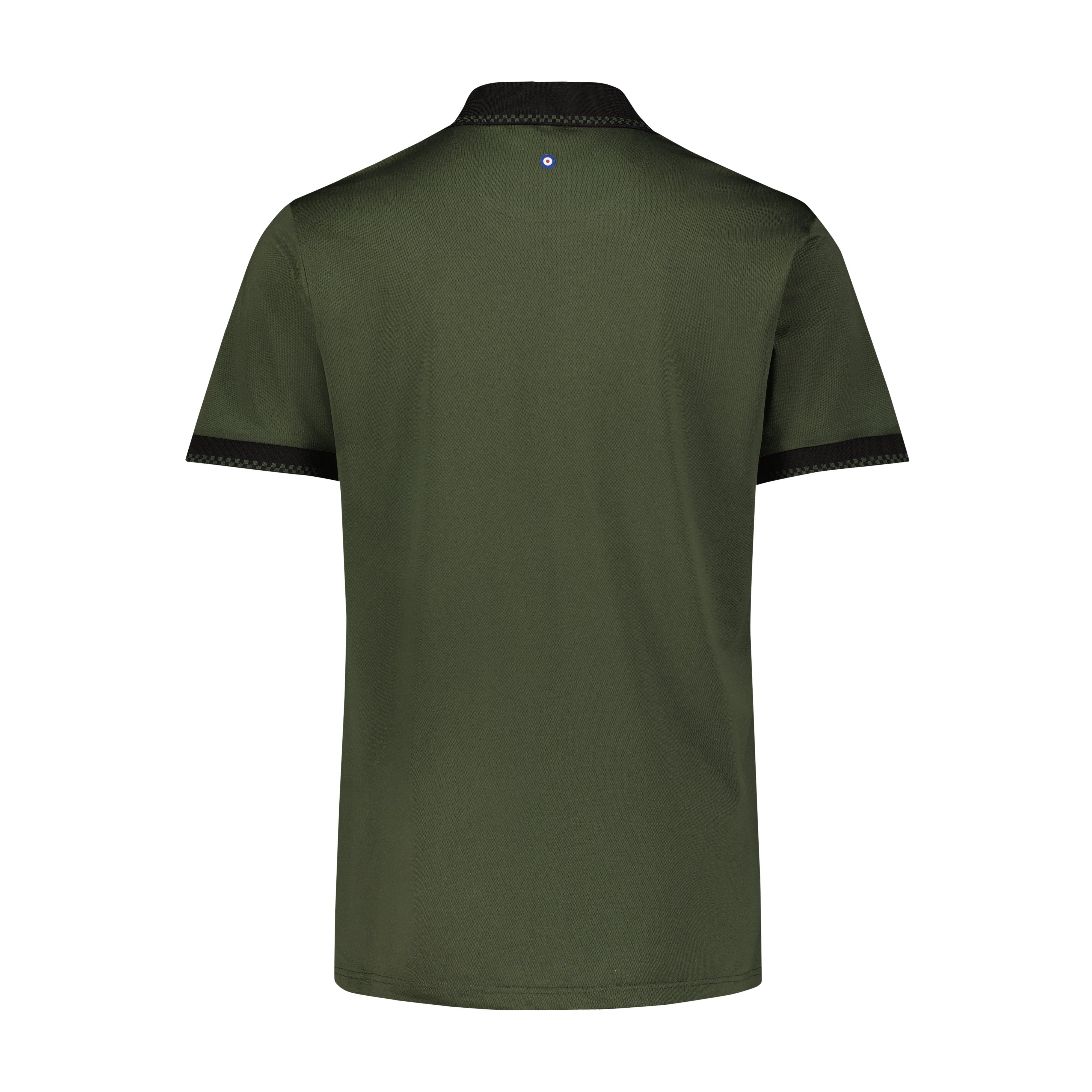Men's Checker Rib Tech Pique Short Sleeve Shirt