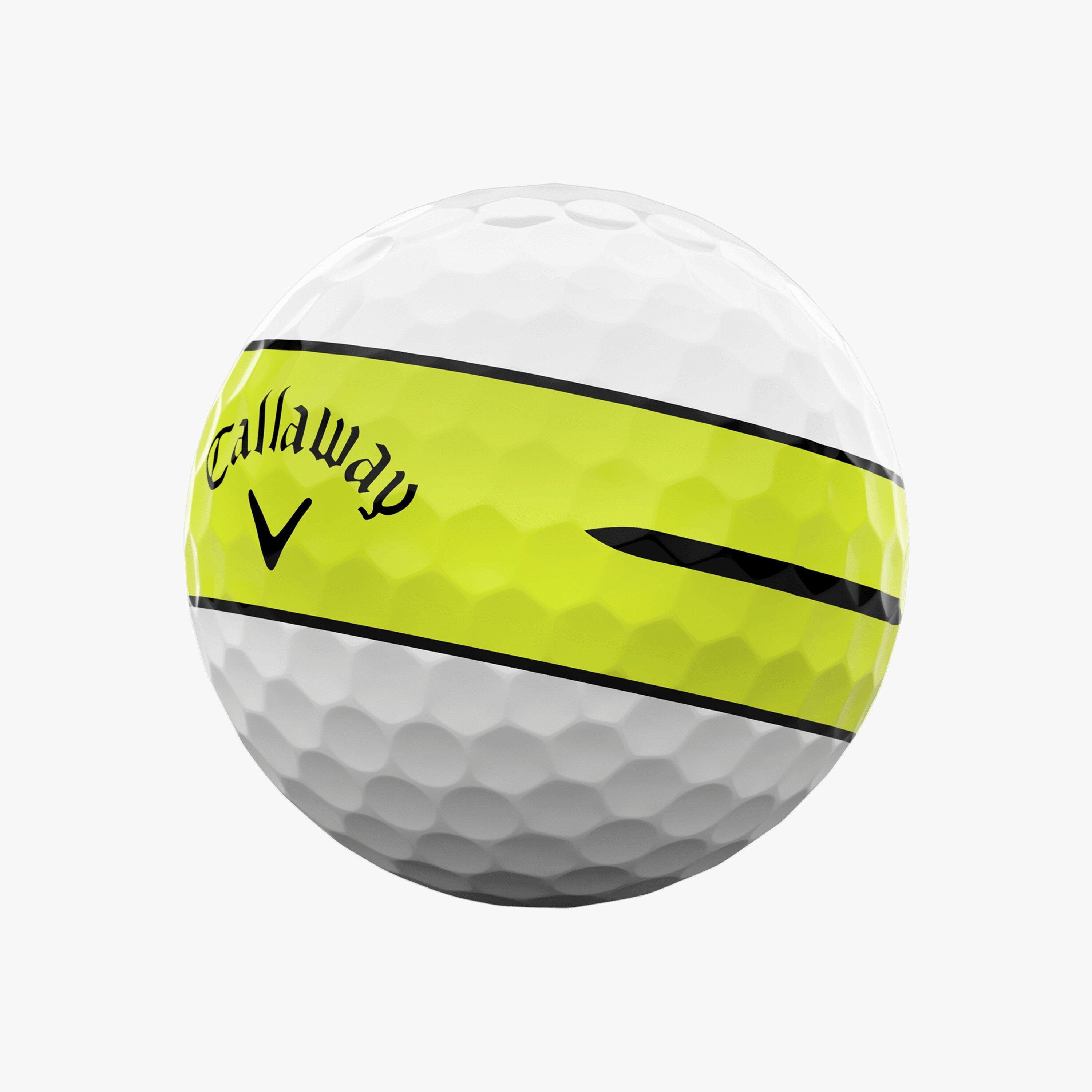 Chrome Soft Golf Balls - 360 Stripe