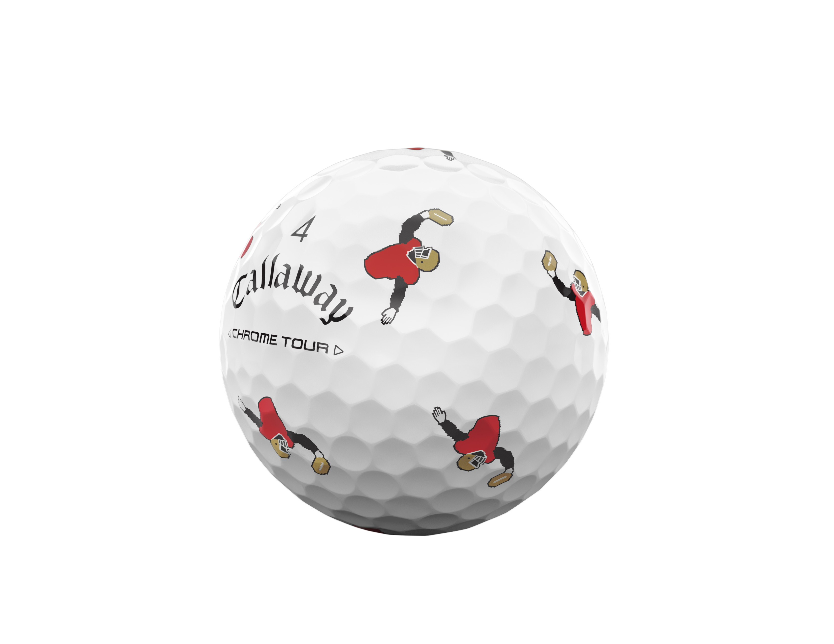 Prior Generation - Limited Edition - Chrome Tour Golf Balls - Retro Football
