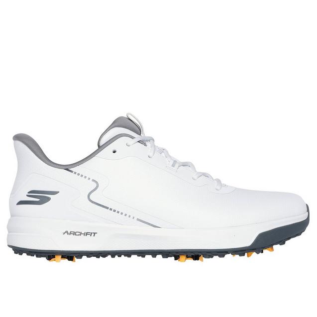 Chaussures Go Golf Elite Vortex Rival à crampons pour hommes - Blanc SKECHERS