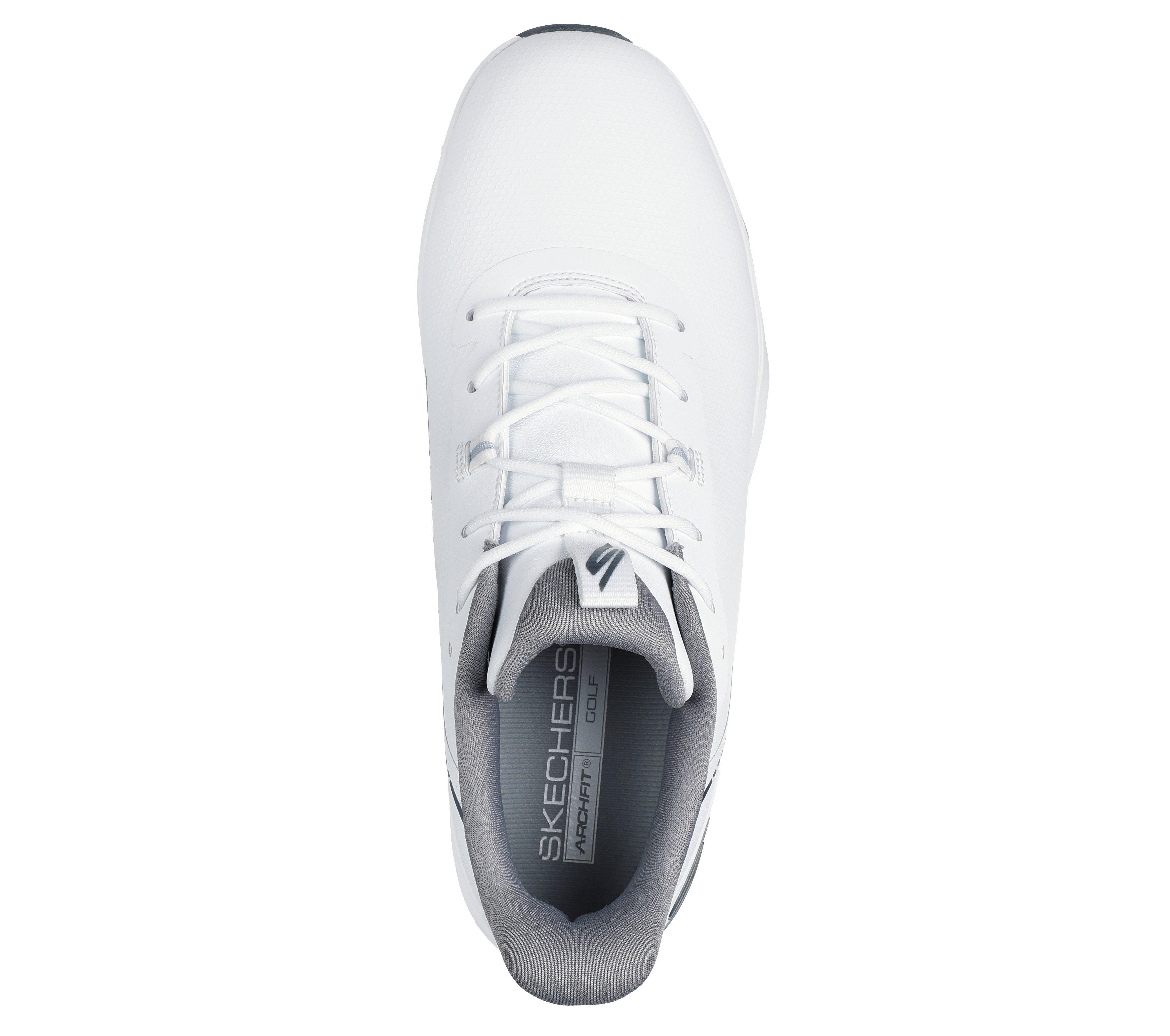 Men's Go Golf Elite Vortex Rival Spiked Shoe - White