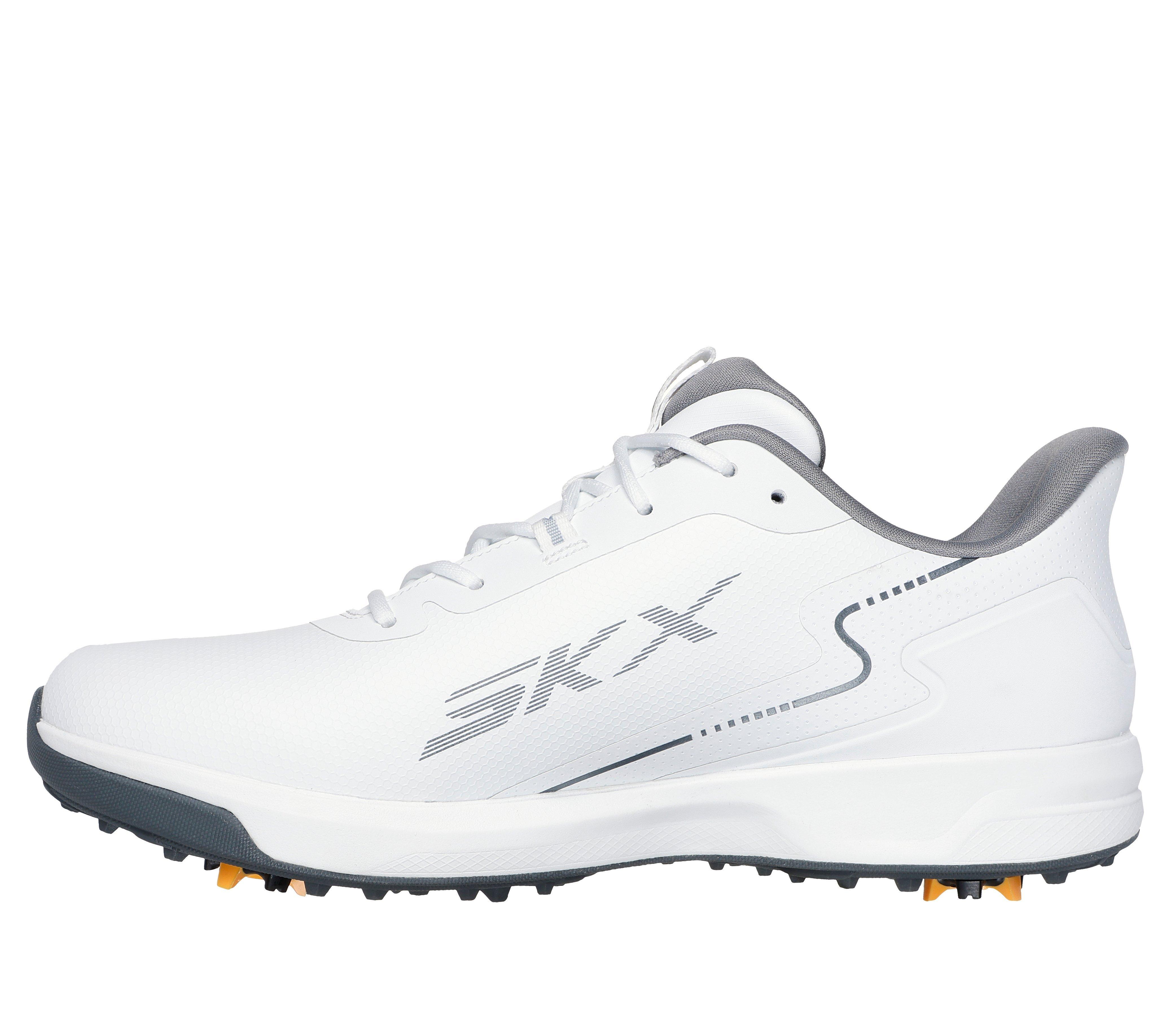 Men's Go Golf Elite Vortex Rival Spiked Shoe - White