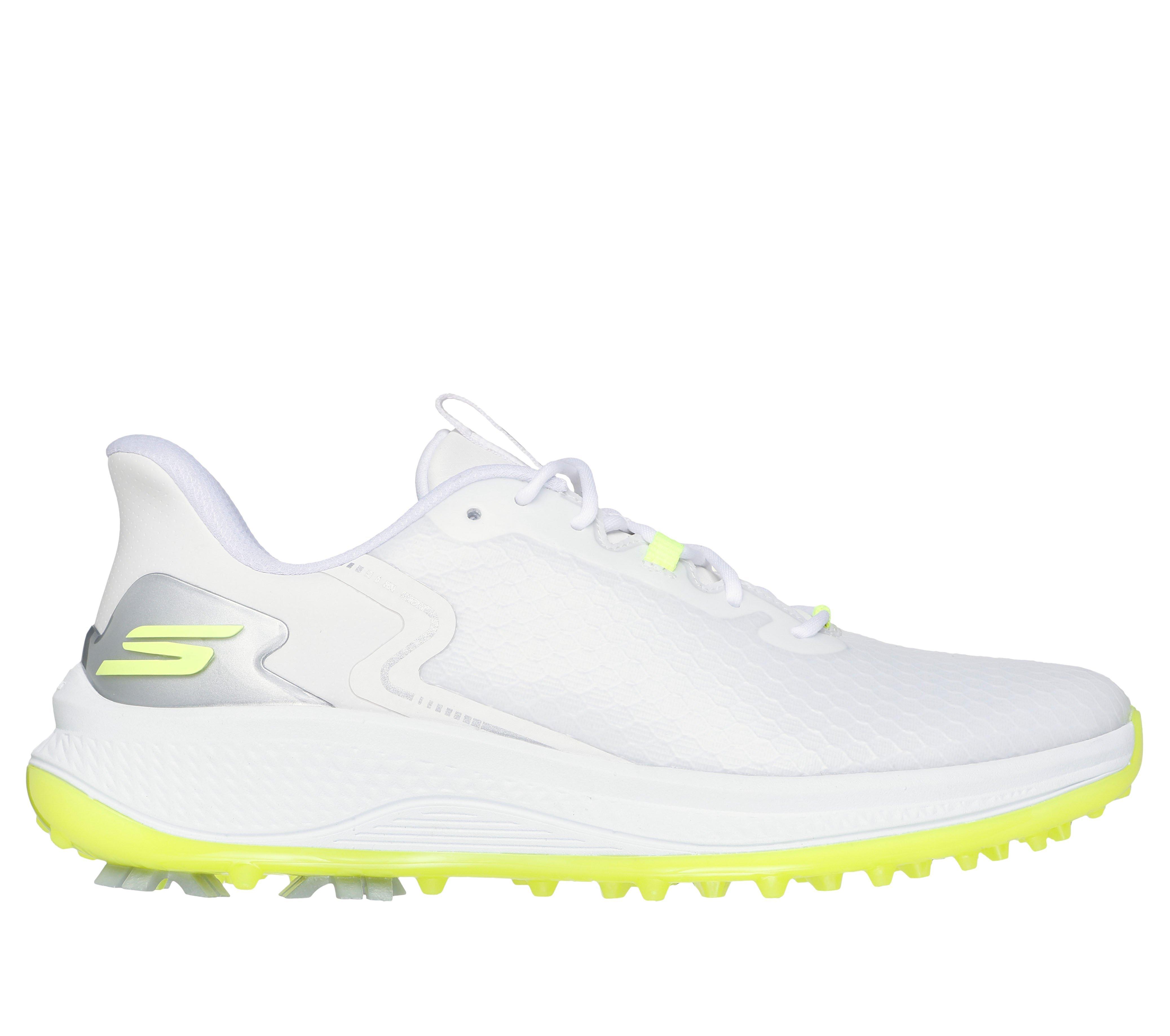 Men's Go Golf Blade GF Slip'In Spikeless Shoe - White/Yellow