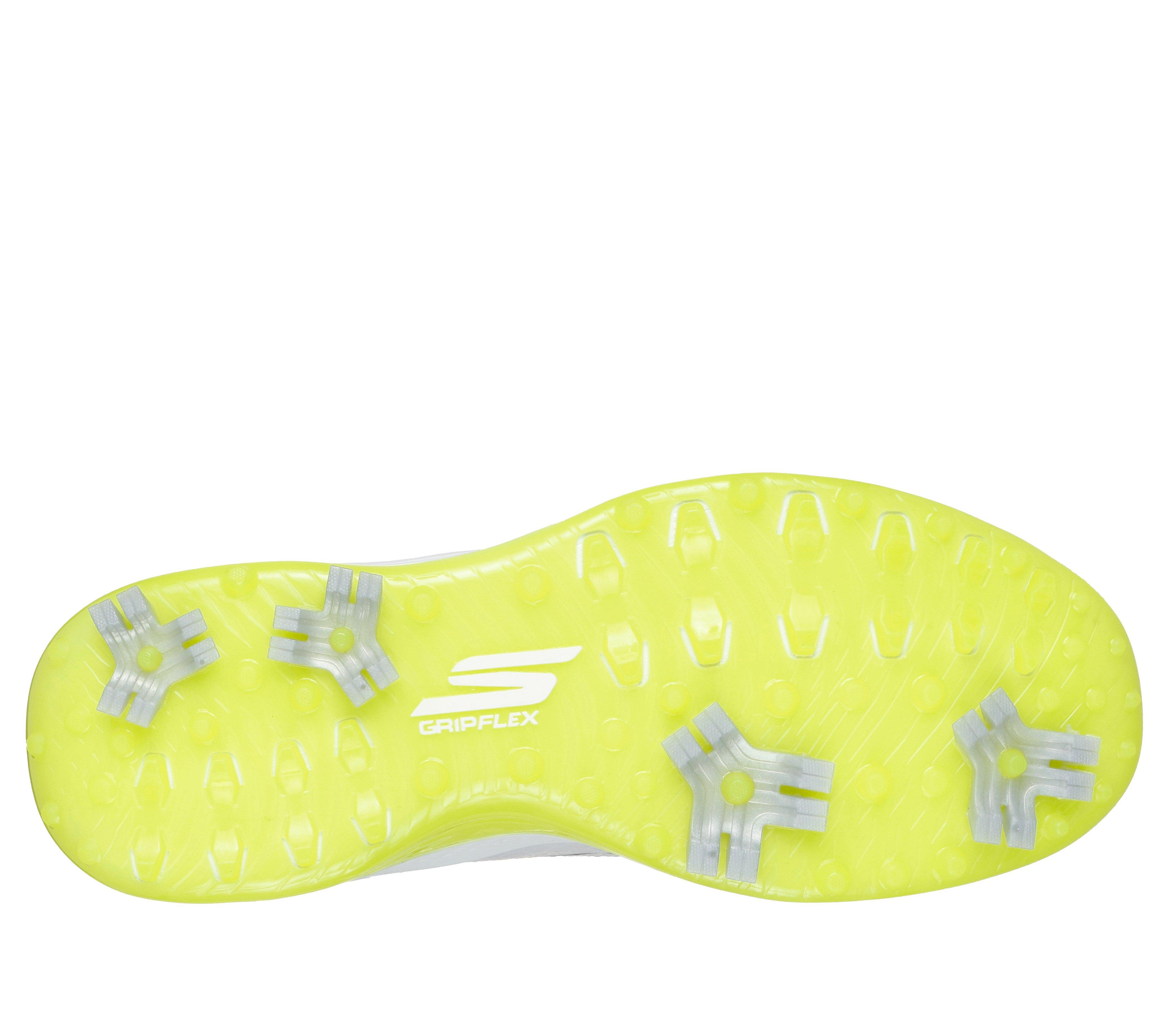 Men's Go Golf Blade GF Slip'In Spikeless Shoe - White/Yellow