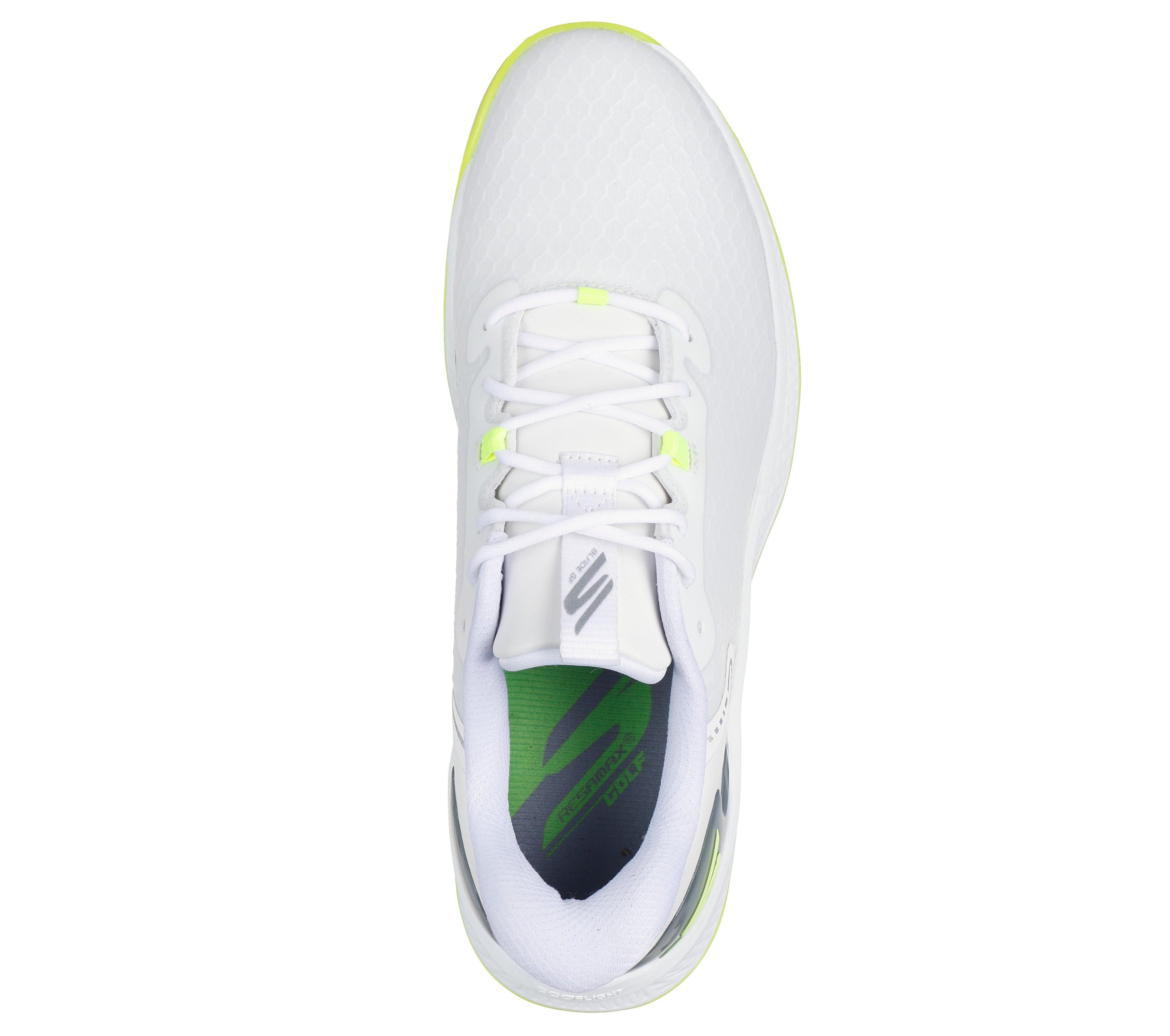 Men's Go Golf Blade GF Slip'In Spikeless Shoe - White/Yellow