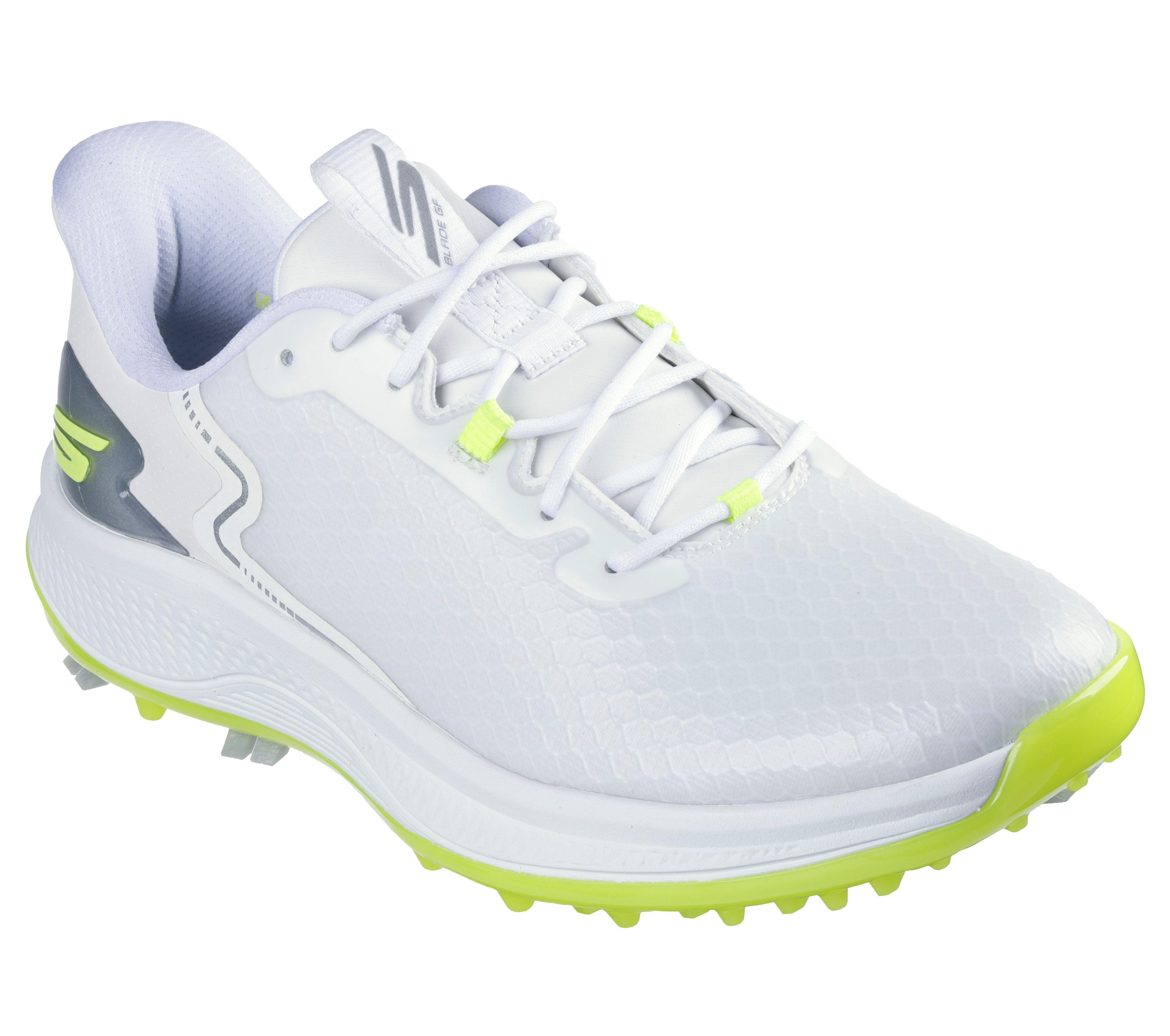 Men's Go Golf Blade GF Slip'In Spikeless Shoe - White/Yellow