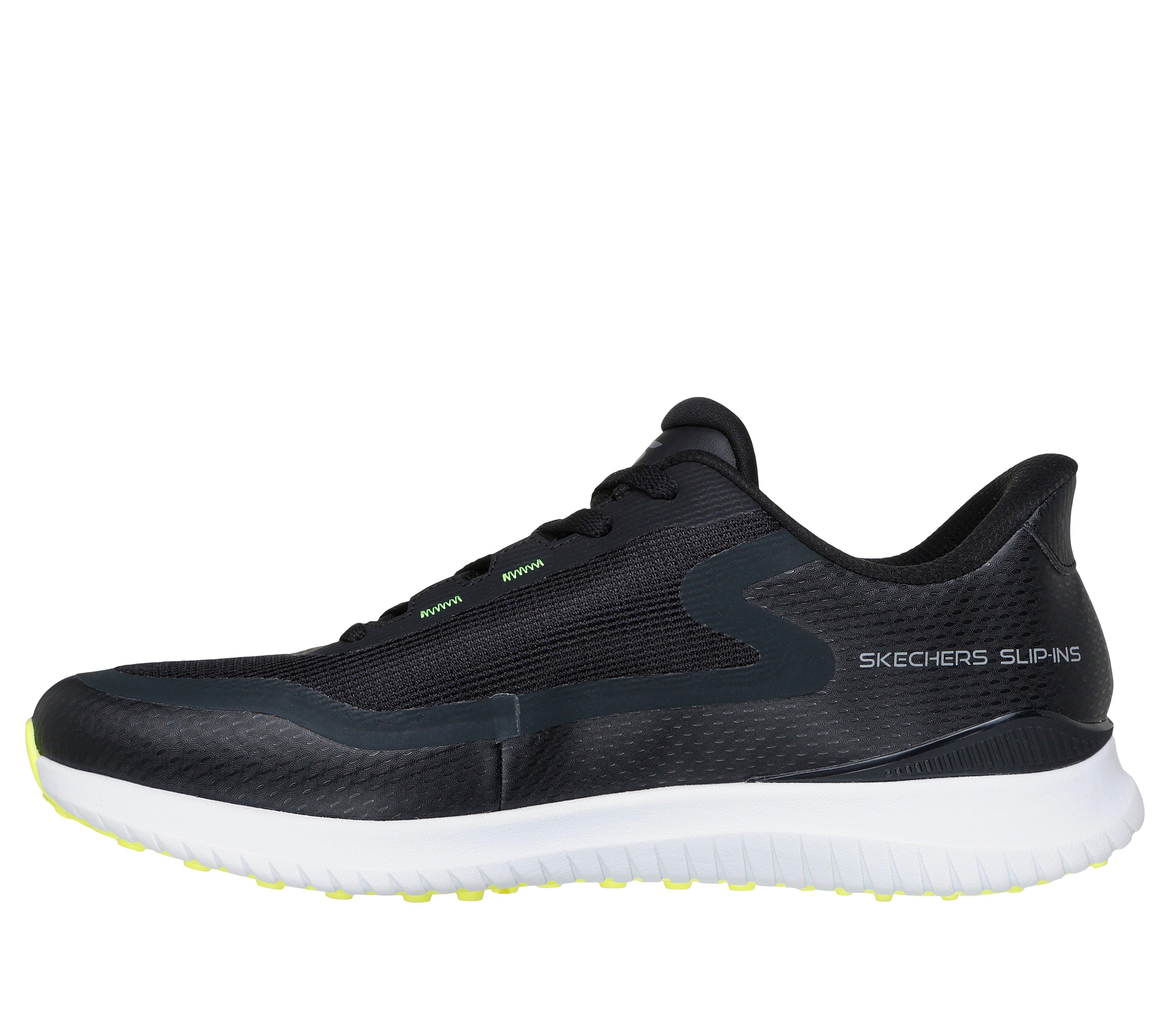 Men's Go Golf Flight Slip'In Spikeless Shoe - Black/Yellow