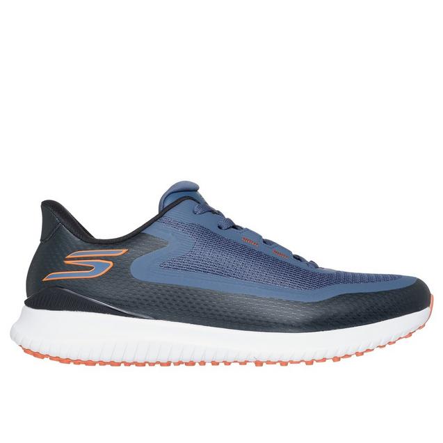 Men's Go Golf Flight Slip'In Spikeless Golf Shoe - Navy/Black SKECHERS