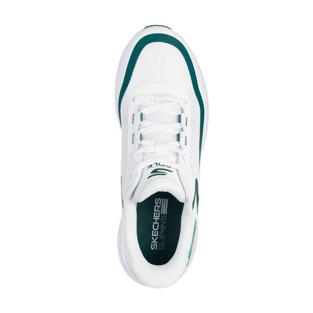 Men's Go Golf Flight Slip'In Spikeless Golf Shoe - White/Green