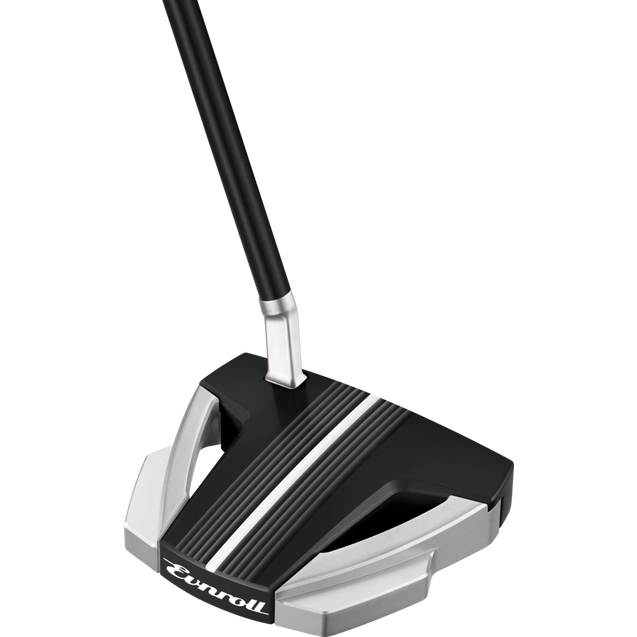 V-Series V12 Black Inline Short Slant Mallet Putter | EVNROLL