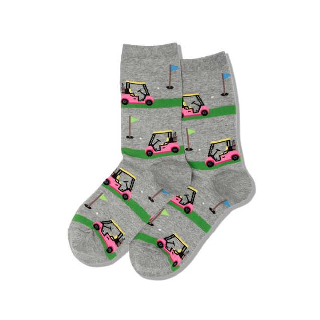 Women's Golf Carts Crew Sock K-BELL
