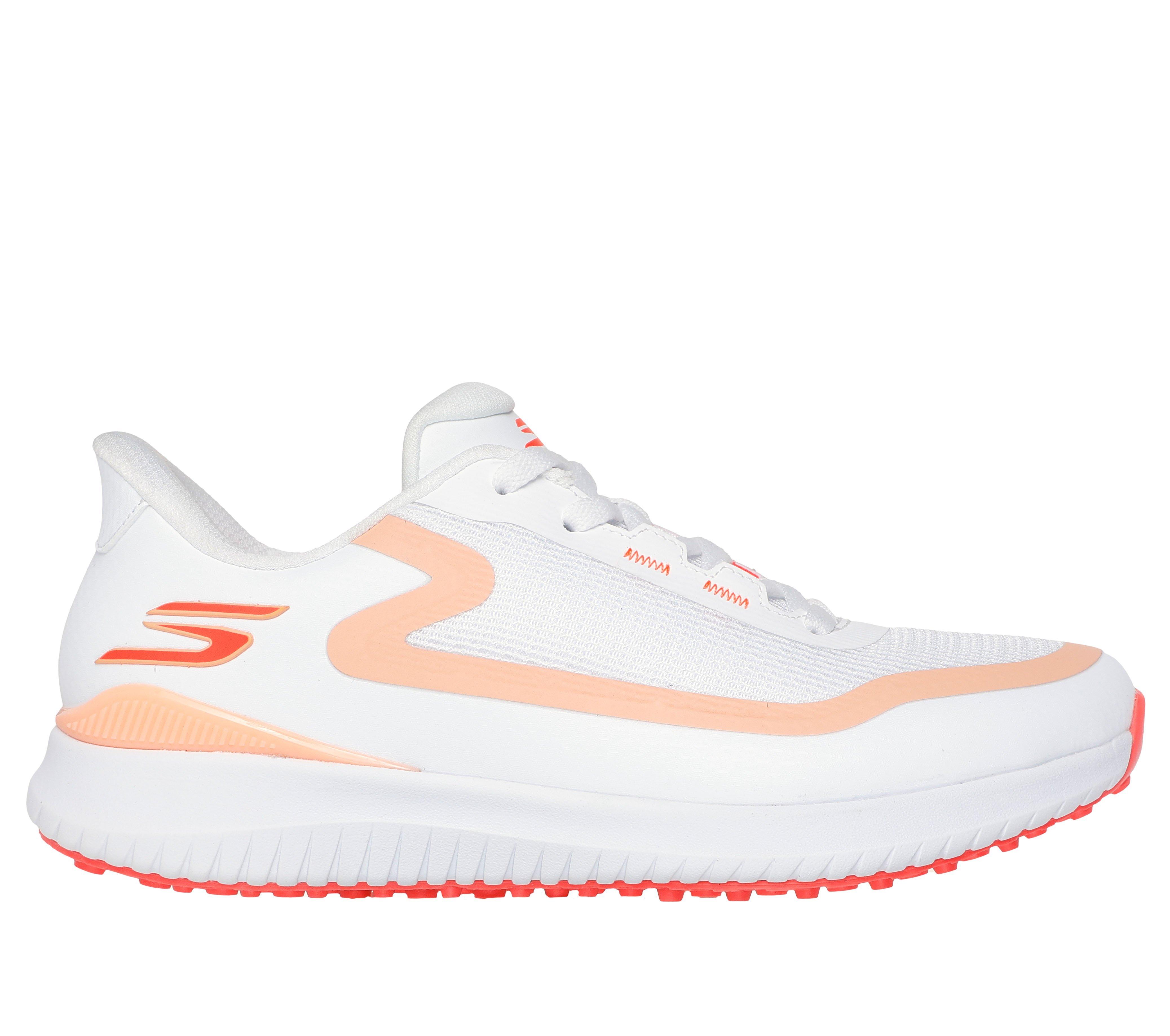 Prior Generation - Women's Go Golf Flight Spikeless Shoe White/Coral