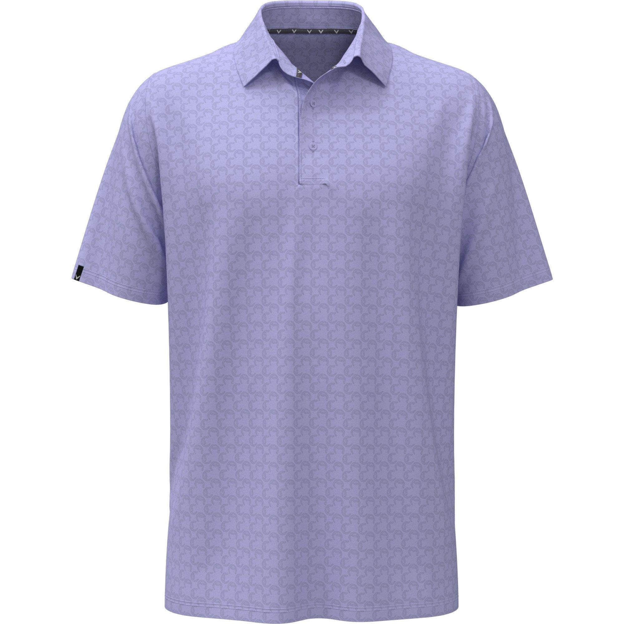 Men's C Jacquard Short Sleeve Polo