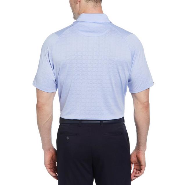 Men's C Jacquard Short Sleeve Polo | CALLAWAY | Shirts