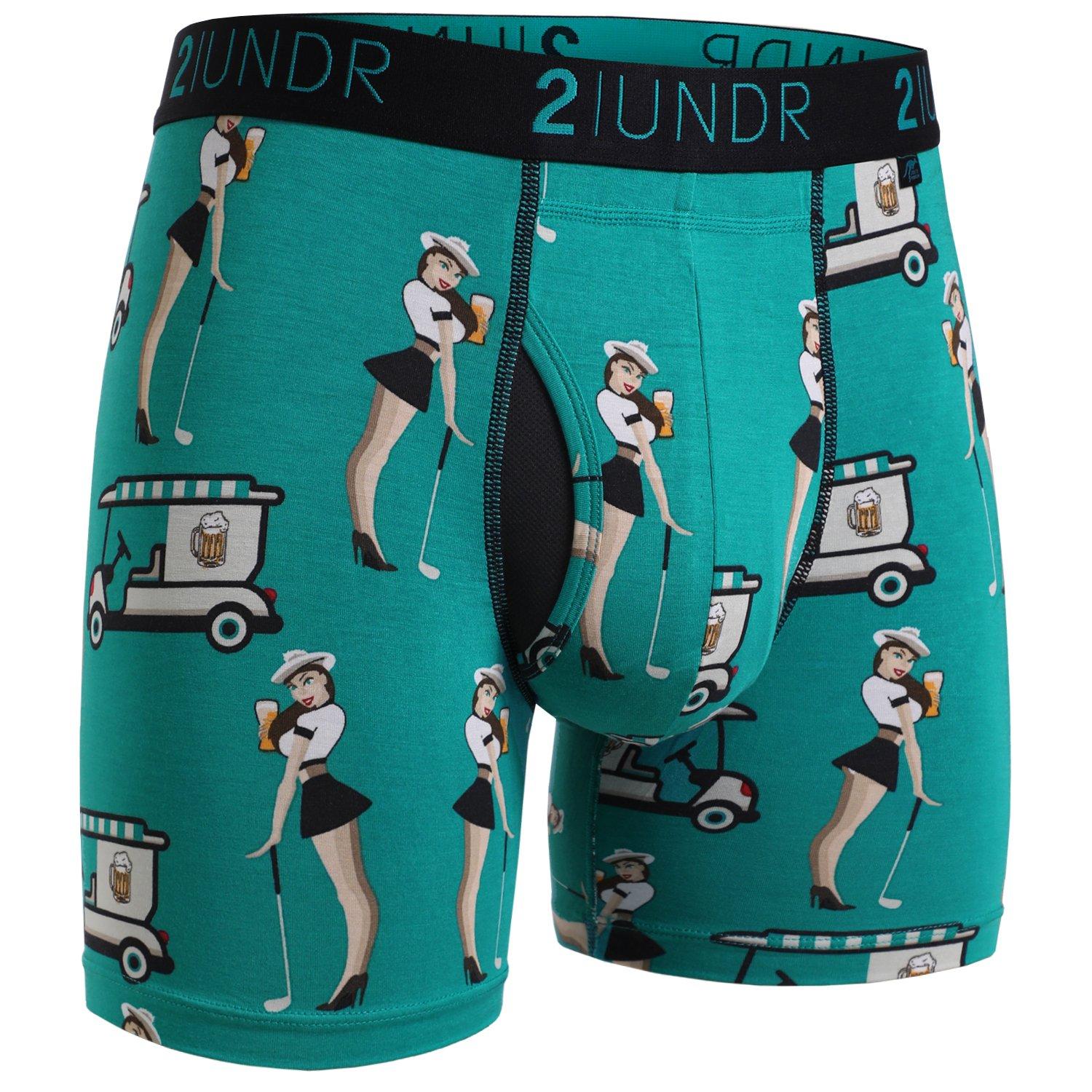 Men's Swing Shift Boxer Brief- Cart Girl