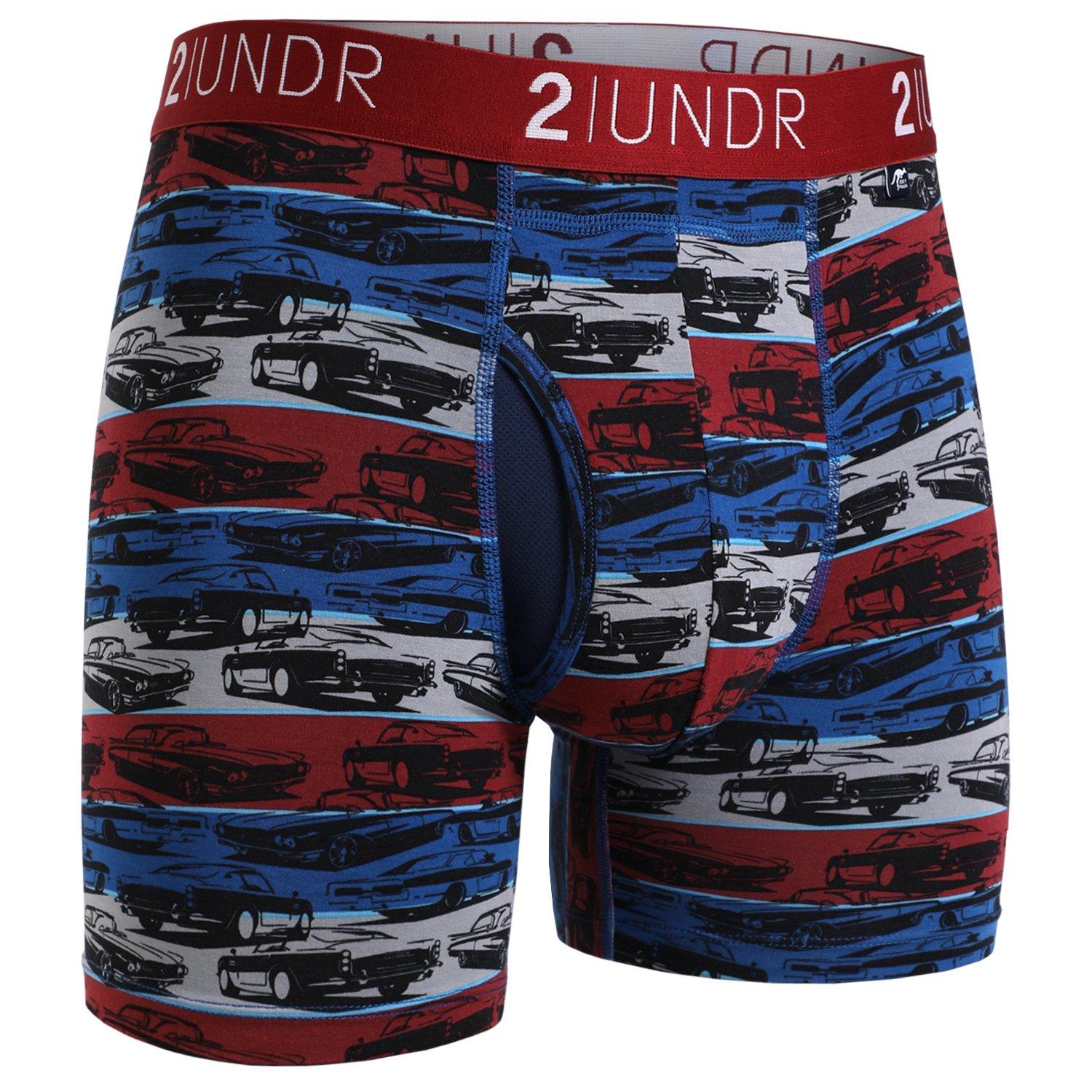 Men's Swing Shift Boxer Brief- Race Pace
