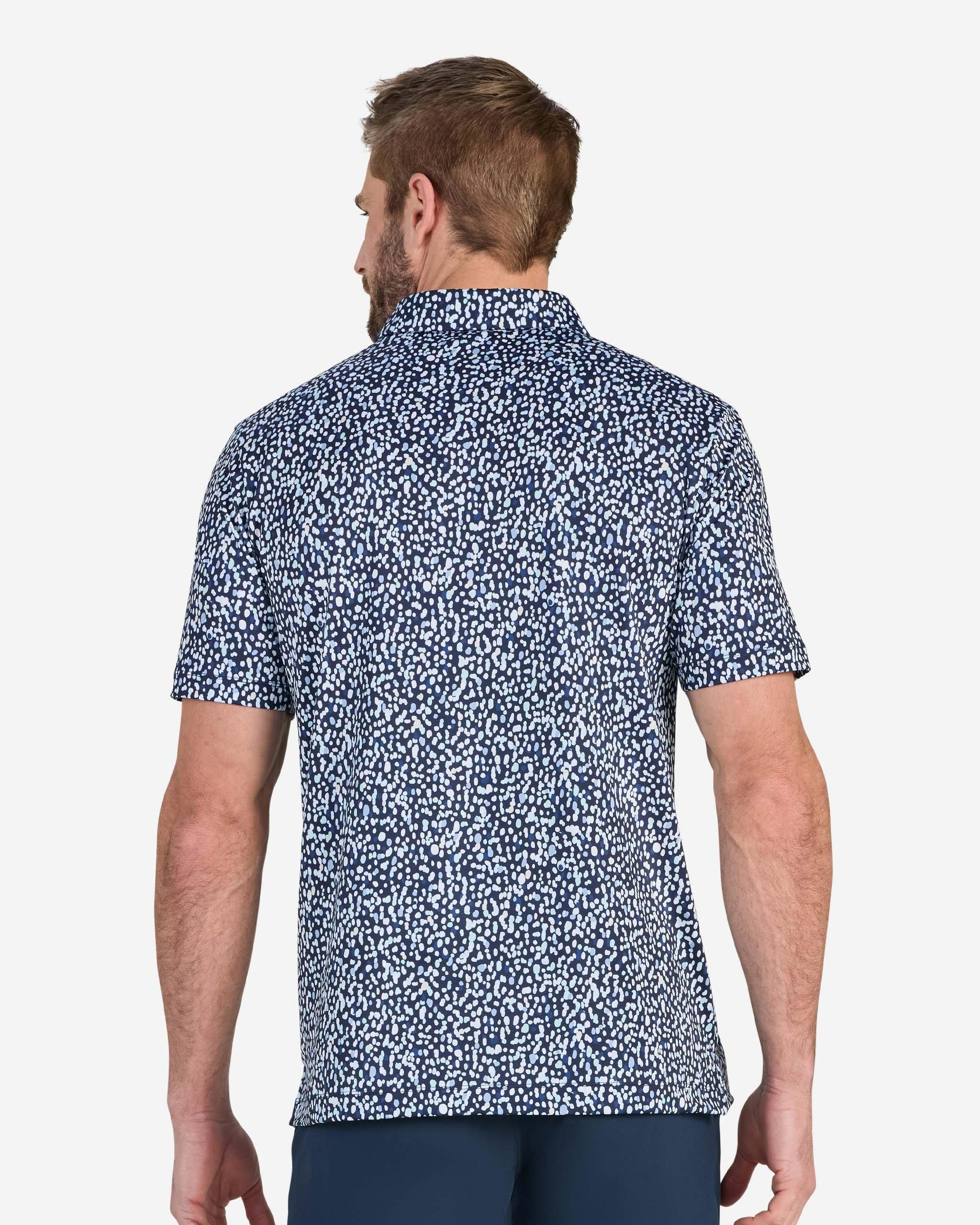 Men's Dripity Drip Remix Short Sleeve Polo