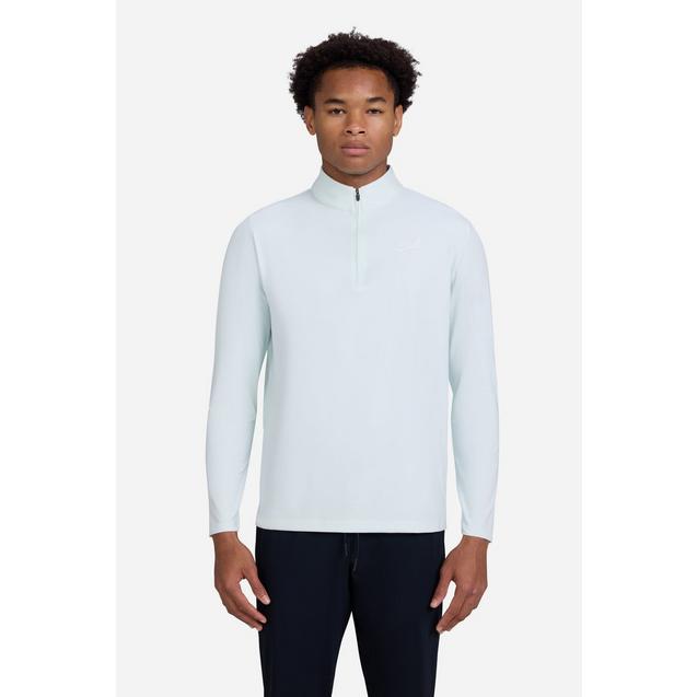 Men's Minty Fresh 1/4 Zip Pullover | BAD BIRDIE | Sweaters & Vests