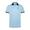LT BLUE | Chemise à manches courtes Checker Rib Tech Pique SF pour hommes
